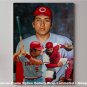 Johnny Bench Cincinnati Reds MLB Baseball Catcher Painting Wall Art Print 1AM3