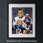 Tom Brady QB Quarterback New England Patriots NFL Football Art Print 1AM3