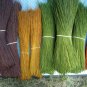 50+BROOM CORN Seed Multi Color Crafts Home Accents Gold Red Bronze Purple Straw