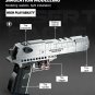 City Police SWAT Desert Eagle Pistol WW2 Gun Model Building Blocks Military