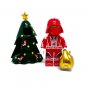 Holiday Darth Vader Minifigure Red Anakin Skywalker Christmas Tree
