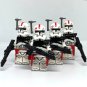 4x Clone BARC Trooper Minifigures Star Wars Clone Troopers