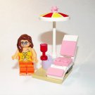 Beach goer Girl Minifigure set Lego Figures