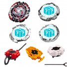 Dead Phoenix Burst Beyblade B-131 Bey 4 Pack Phoenix Bey + 3 Random Beys) + Random Launcher
