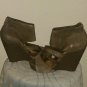 Steve Madden leather tan brown strappy wedge 8.5
