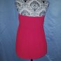 Torrid Red Strapless Embellished Top Plus Size L