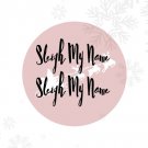 Christmas Card Sleigh My Name Play On Words Funny Holiday Saying Digital Download