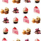 Cakes and Cupcakes W Water Transfer  D  NailArt