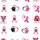 Breast Cancer Awareness "Pitties for Titties" W  D  NailArt