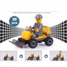 Lego Minifigures Building Car Plane Toybrick City 6