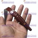 Sword knot,Acorn Brown Leather Sword knots Suppliers