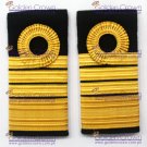 Navy Commander shoulder straps, Navy Captain shoulder straps