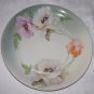 ANTIQUE ROYAL VIENNA ZS&C BAVARIA HAND PAINTED POPPY 12 1/8" PLATE CHARGER TRAY