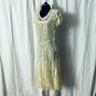 Vintage Jasmin KVM Beaded Lace 30S Style Party Dress Costume