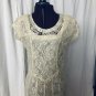 Vintage Jasmin KVM Beaded Lace 30S Style Party Dress Costume