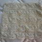 Early Fine Vintage Handmade 2 Pc Crochet Lace Bed Cover Coverlet Bedspread