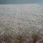 Early Fine Vintage Handmade 2 Pc Crochet Lace Bed Cover Coverlet Bedspread