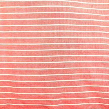 Rare 30S 40S Striped Fine Silk Fabric 35 Inch Wide