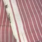 Rare 30S 40S Striped Fine Silk Fabric 35 Inch Wide