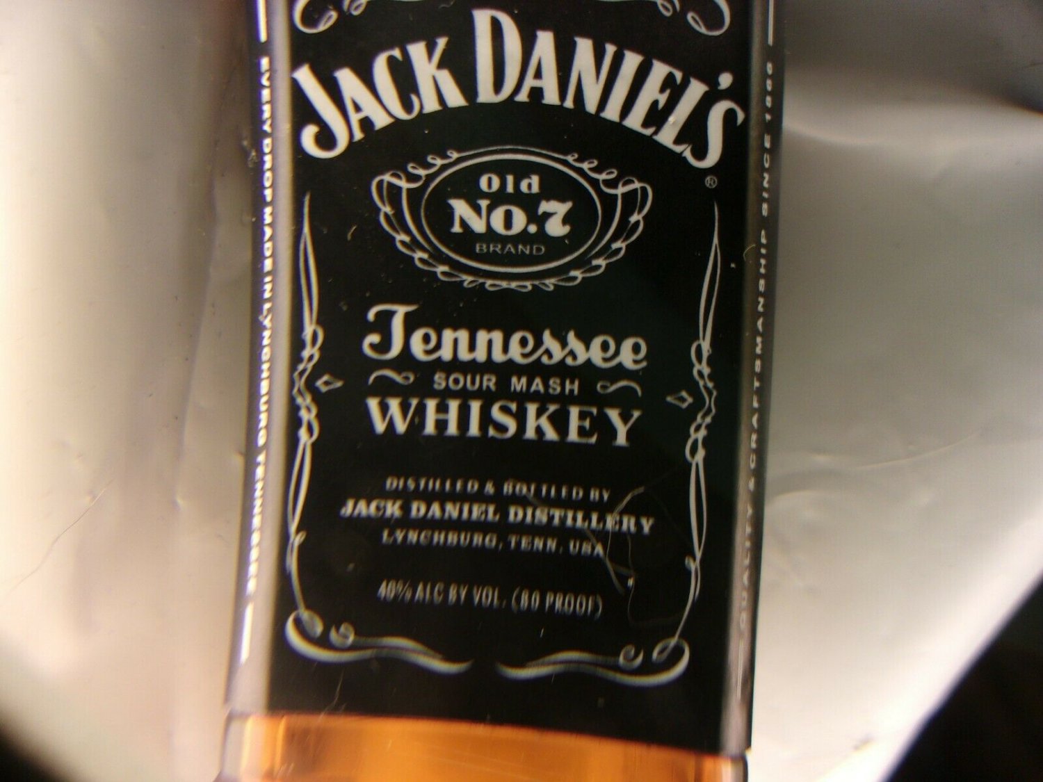 JACK DANIELS BOTTLE SHAPE BUTANE NOVELTY LIGHTER