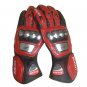 Ducati Corse MotoGp Motorbike Leather Gloves