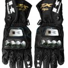 Kawasaki Ninja Motorcycle Racing Leather Gloves