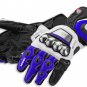 Ducati Corse 14  MotoGp Motorcycle Leather Gloves Blue