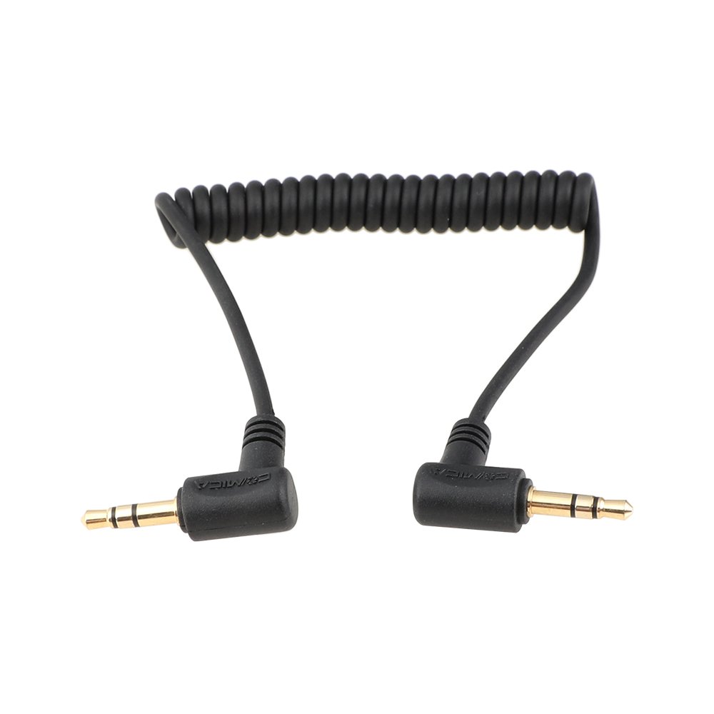KAYULIN Right-Angle 3.5mm TRS Coiled Cable Item Code: C2400