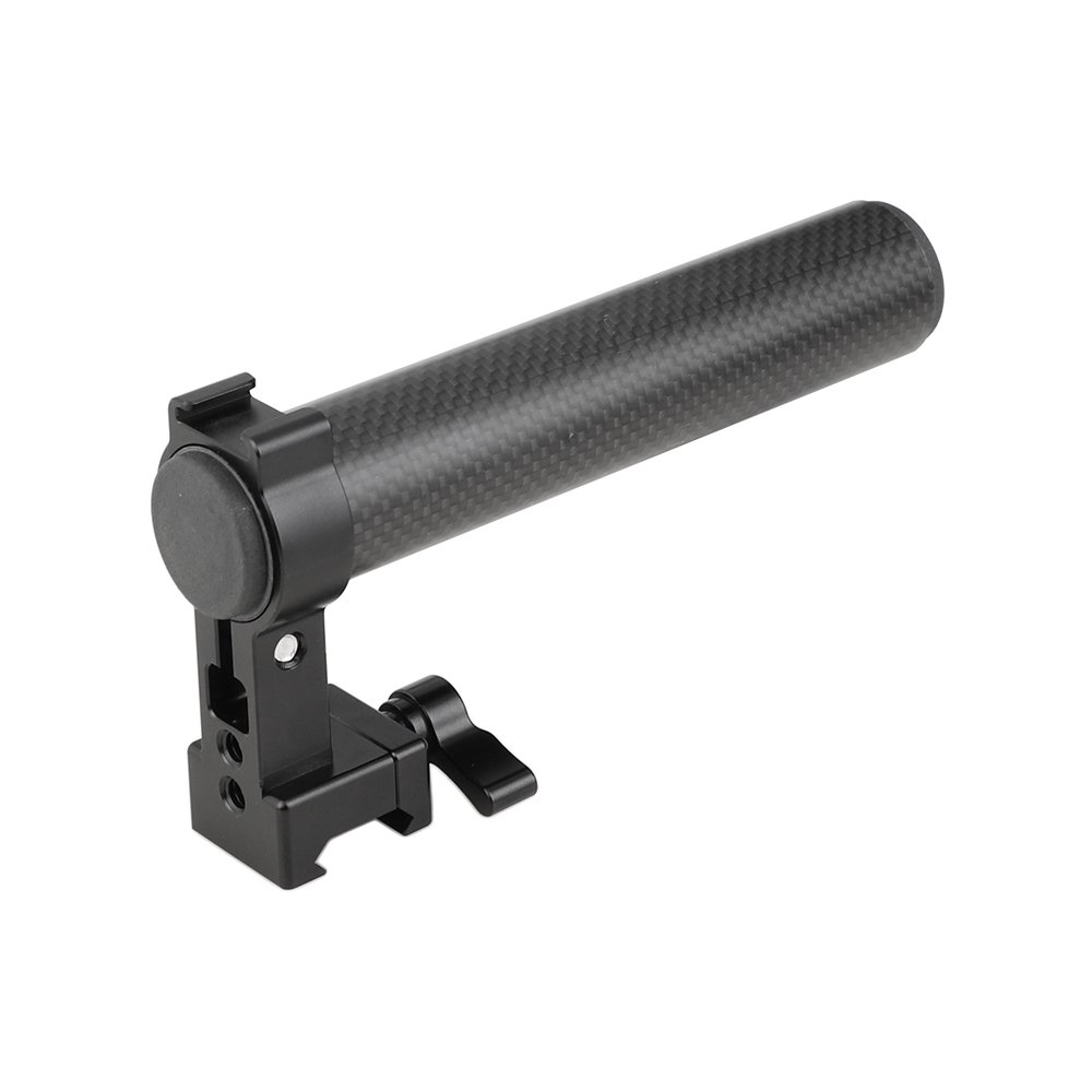 KAYULIN Top Handle Grip With Quick Release NATO Clamp & Shoe Mount For DSLR Camera Cage Kit C2360