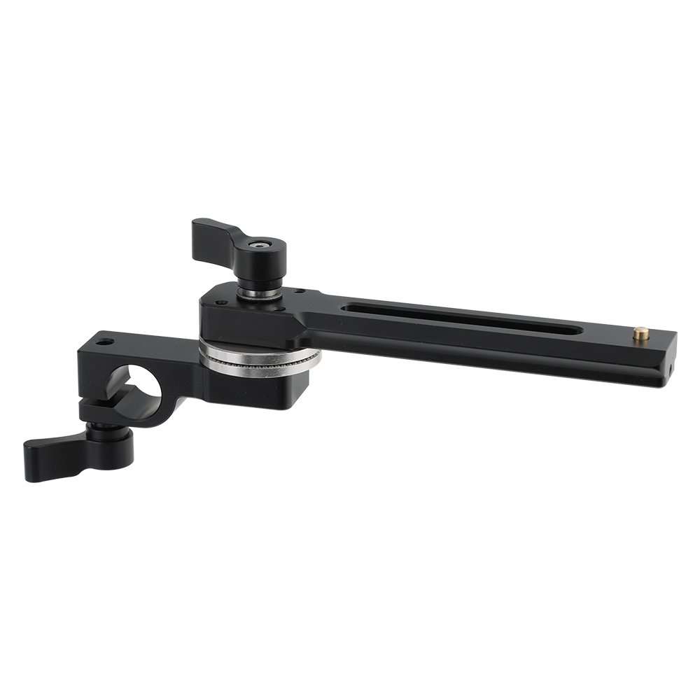 120mm NATO Rail + 15mm Single Rod Clamp With ARRI Rosettes Connection ...