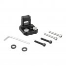 Vertical Connection Mount With 1/4"-20 Mounting Studs For DSLR Camera Cage Wooden Handgrip C2209