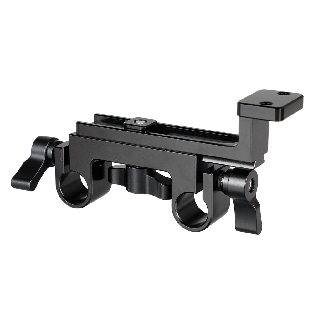 KAYULIN 15mm Dual Rod Clamp With Vertical Connecting Plate C2177