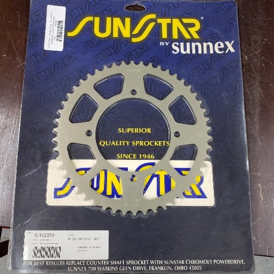 801423 Sunstar Rear Sprocket 5142350 Kawasaki KX80 KX85 KX100
