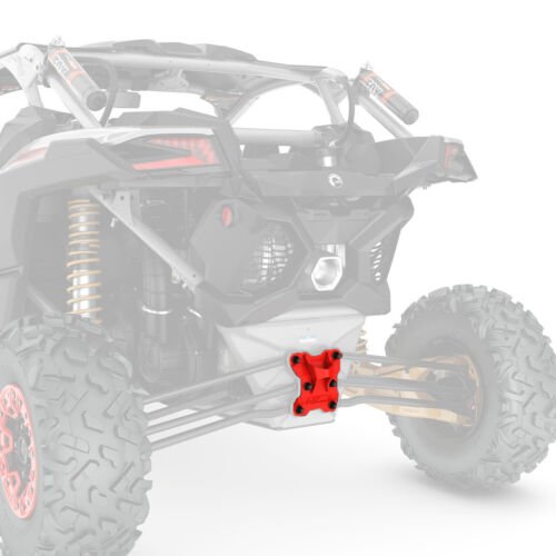 Can-am 715005233 Rear Pull Plate Red Maverick X3