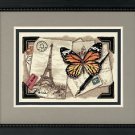 Travel Memories dimensions cross stitch butterfly kit Gold Collection