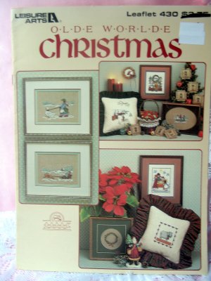 Olde Worlde Christmas from Leisure Arts cross stitch pattern