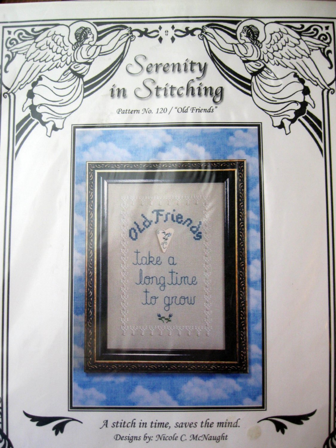 Serenity in Stitching Old Friends Cross stitch Pattern