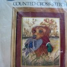 Cross Stitch Kit Golden Retriever Dog Candamar