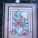 Golden Bee Counted Cross Stitch Kit Shells and Floral Vase