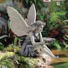 Sunflower Garden Fairy 19.50" Statue by Artist  Evelyn Hartley