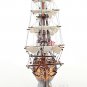 USS Constitution Old Ironsides Tall Ship 22.5" Wood Model Sailboat Assembled