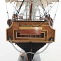 USS Constitution Old Ironsides Tall Ship 22.5" Wood Model Sailboat Assembled