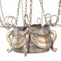 Steampunk Hot Air Balloon Unique Ceiling Lamps 41" Hanging Metal Model Assembled