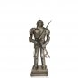 Medieval Guard Gothic Knight 15th-Century 18"  Suit of Armor Metal Statue