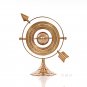 Antiqued Armillary Brass Globe Sphere Sundale 8.5" with Zodiac Signs
