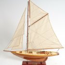 Pen Duick Sailboat 28.5 " Wooden Model Yacht Ship Assembled