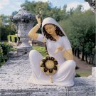 Ancient Mystical Hindu Indian Saint Serene Mira Bai  29" Garden Sculpture