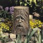 Garden Tree Stamp 17.5" Sculptural Table By Artist Alan Dickinson