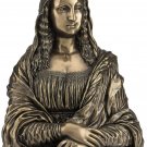 Leonardo Da Vinchi Mona Lisa La Gioconda 9.75" Cold Cast Bronze Sculpture