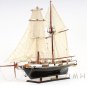 Harvey Baltimore Clipper Tall Ship 35"  Wood Model Boat Painted Assembled